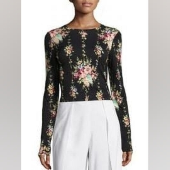 Alice + Olivia Tops - Alice + Olivia Delaina Floral Top